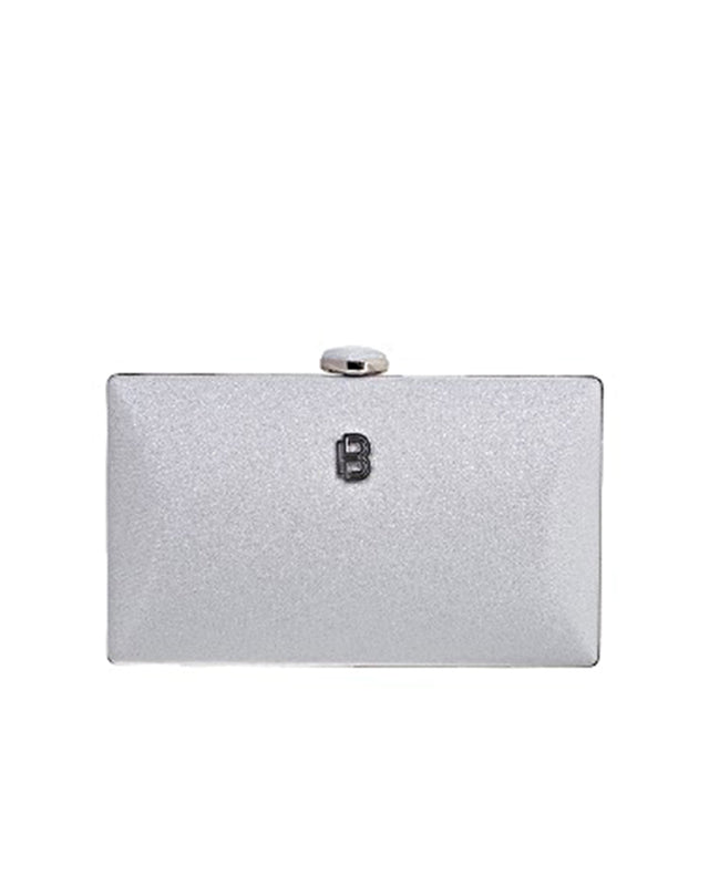 Τσάντα φάκελος clutch JH-2235 - Ασημί