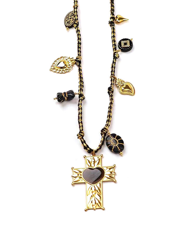 Κρεμαστό λαιμού OO-K505 - Μαύρο