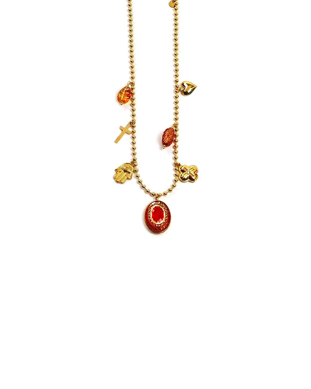 Κρεμαστό λαιμού  ΟΟ-Κ510 - Κόκκινο