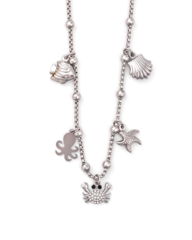 Κρεμαστό λαιμού ADL-K242 - Ασημί