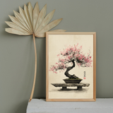 Αφίσα Εκτύπωσης Bonsai - Ιαπωνική Τέχνη Τοίχου