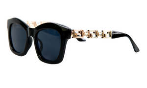 Дамски слънчеви очила Ace Simons с черна рамка SN-132