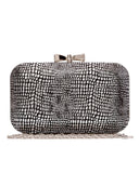 Τσάντα φάκελος clutch -JH-21990 - Ασημί