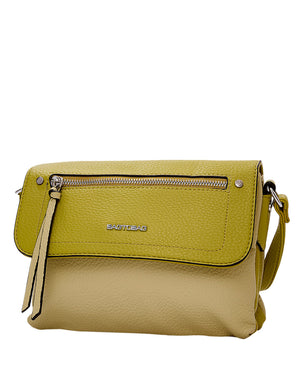 Τσάντα χιαστί  P-6181 - Ανοιχτό Πράσινο