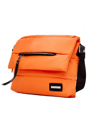 Τσάντα χιαστι με αδιάβροχο ύφασμα-KX2235 - Πορτοκαλί