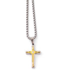Αλυσίδα λαιμού με σταυρό WW-K450 - Χρυσό
