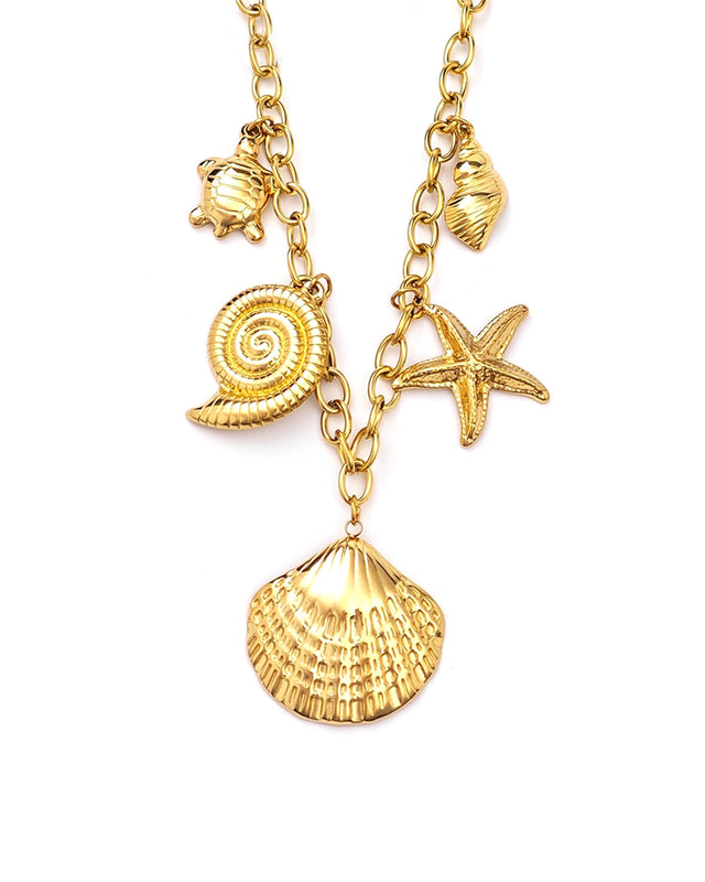 Κρεμαστό λαιμού OO-K458 - Χρυσό