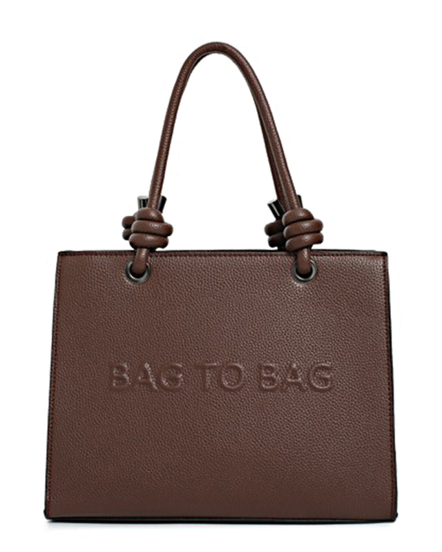 Τσάντα ώμου BTB0011 - Καφέ