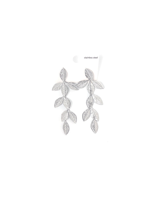 Κρεμαστό σκουλαρίκι OM-S170 - Ασημί