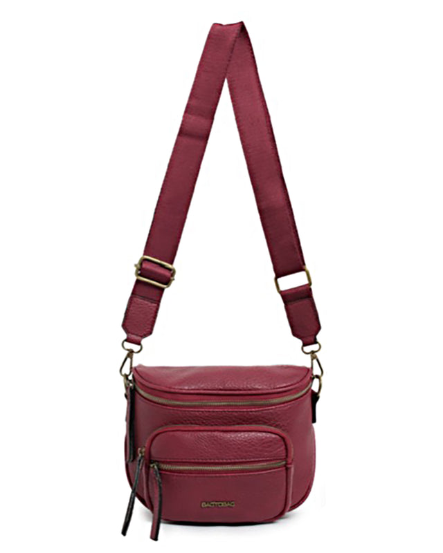 Τσάντα χιαστι BTB0004 - Μπορντό