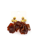 Καρφωτό σκουλαρίκι OO-S436 - Κόκκινο