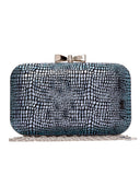 Τσάντα φάκελος clutch -JH-21990 - Μπλέ