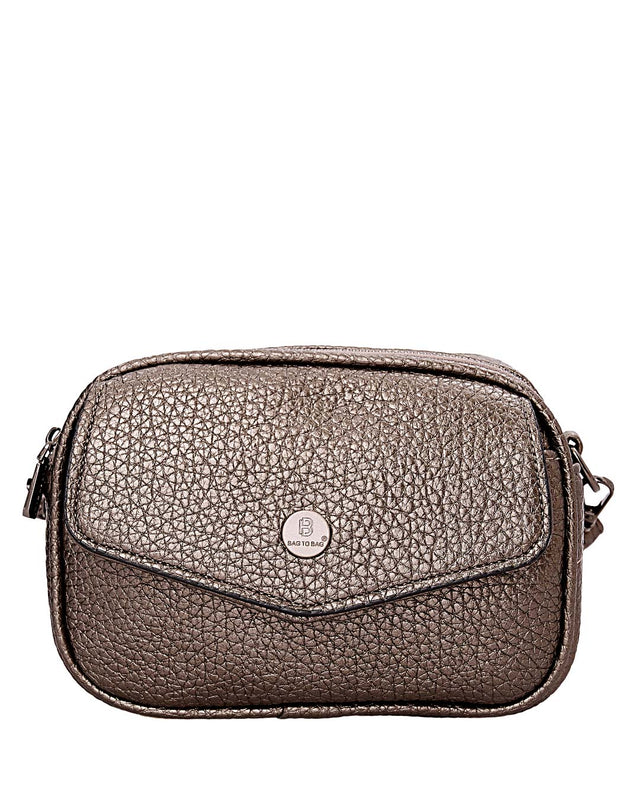 Τσάντα χιαστί YY-02901 - Γκρι