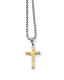 Αλυσίδα λαιμού με σταυρό WW-K450 - Χρυσό