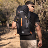 Σακίδιο πεζοπορίας, αδιάβροχο Daypack Cardinal 50L 790 μαύρο