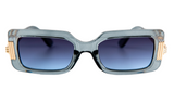 Дамски слънчеви очила Ace Simons със синя рамка с градиентни лещи SN-134