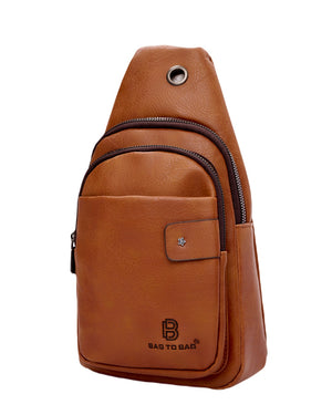 Τσαντάκι χιαστί MD-662 - Κάμελ