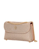 Τσάντα φάκελος clutch CK6022 - Σαμπανιζέ