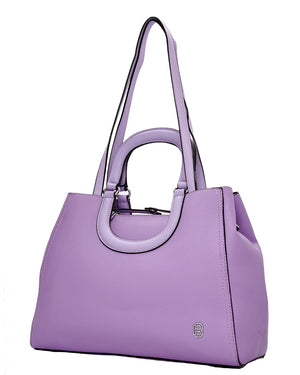 Τσάντα χειρός-χιαστί BY-31411 - Μώβ