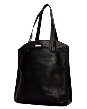 Τσάντα ώμου με νεσεσέρ - SP20083 - Μαύρο