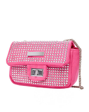 Τσάντα ώμου με αλυσίδα 21966 - Φούξ