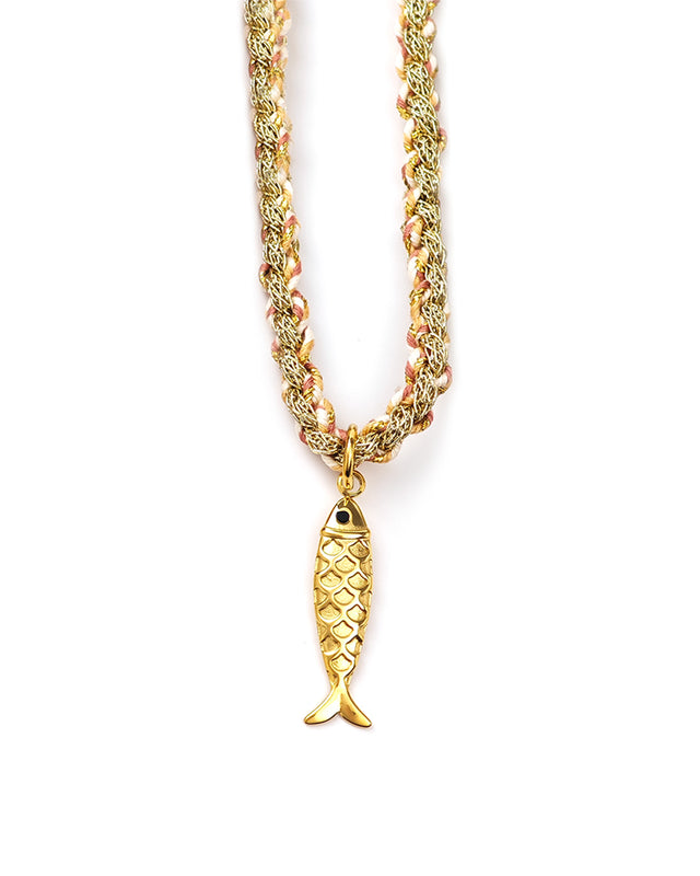 Κρεμαστό Λαιμού OO-K355 - Χρυσό