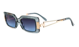Дамски слънчеви очила Ace Simons със синя рамка с градиентни лещи SN-134