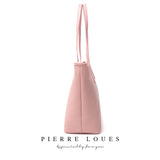 Γυναικεία Τσάντα Ώμου Shopper Pierre Loues 914-62 ροζ