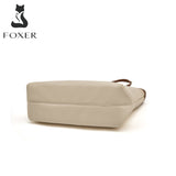 Γυναικεία Τσάντα Shopper  Ωμου Foxer 9151135F μπέζ/καφέ
