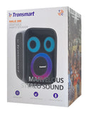TRONSMART φορητό ηχείο Halo 200 με 2x μικρόφωνα, 120W, 15000mAh, LED, μαύρο