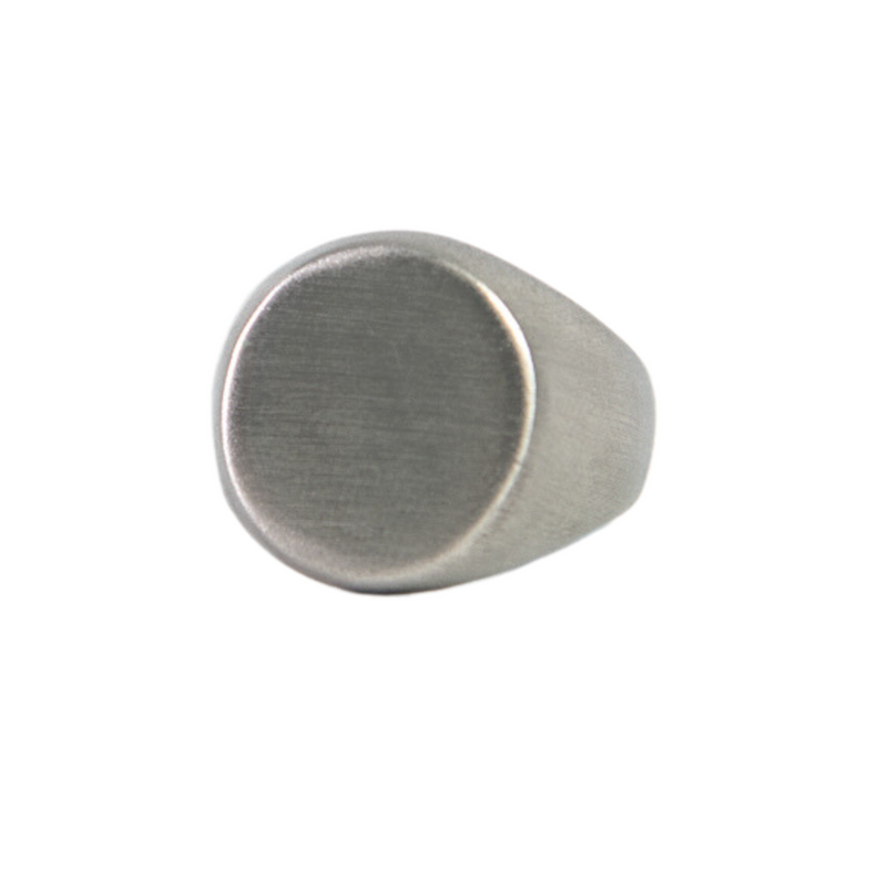 Ατσάλινο Ανδρικό Δαχτυλίδι Ν-18 Silver