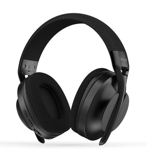 CELEBRAT headphones A34, ασύρματα & ενσύρματα, 40mm, 300mAh, μαύρα