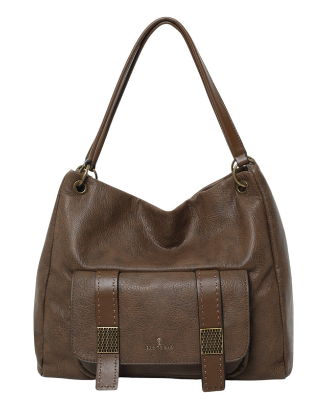 Τσάντα Ώμου BTB0015 - Καφέ