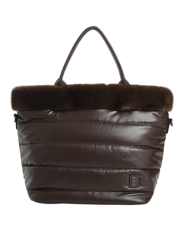 Τσάντα ώμου F2618-2 - Καφέ