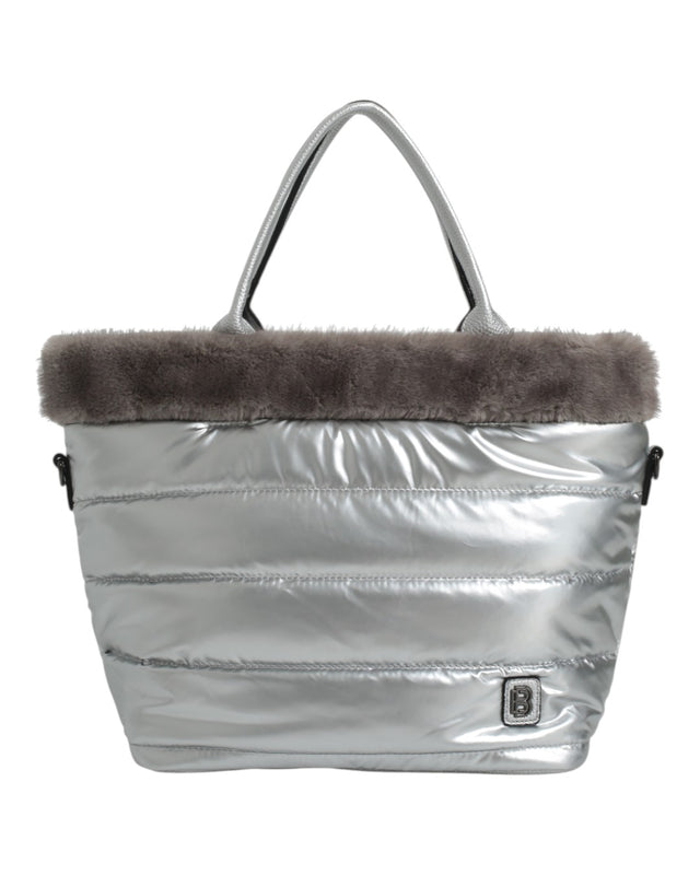 Τσάντα ώμου F2618-2 - Ασημί