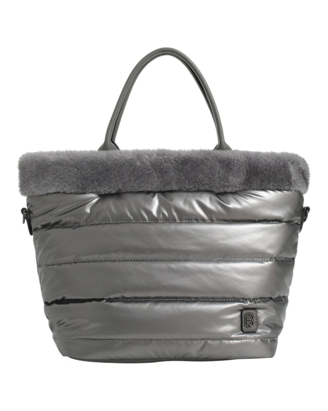 Τσάντα ώμου F2618-2 - Γκρι