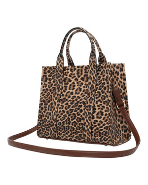 Τσάντα χειρός WH2502 - Μπέζ/Κάμελ