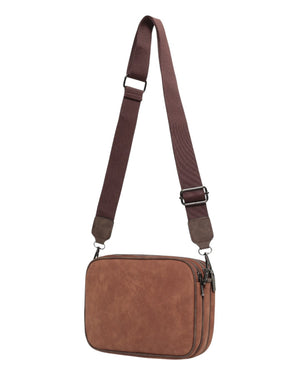 Τσάντα χιαστί WH8185 - Κάμελ