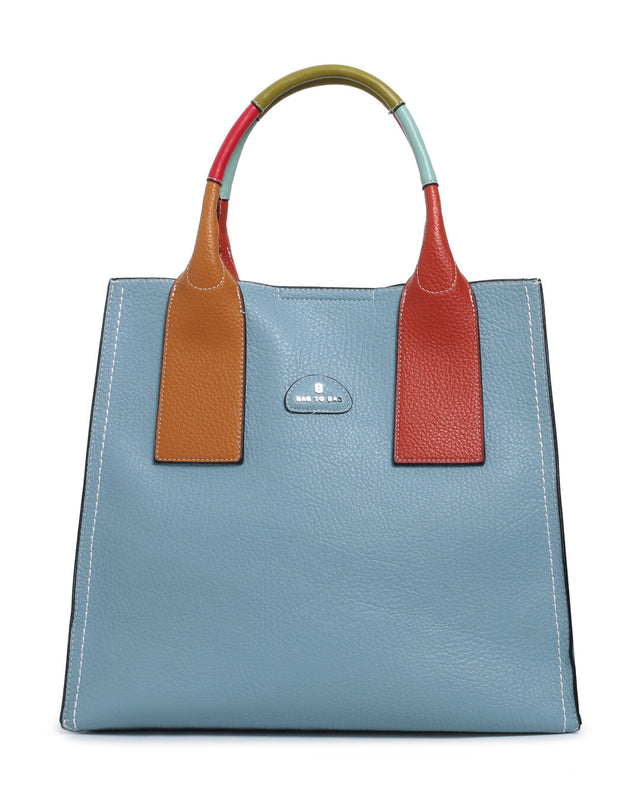 Τσάντα χειρός  B-9785 - Γαλάζιο