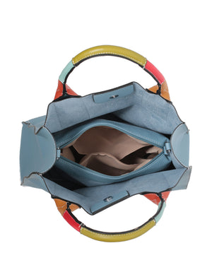 Τσάντα χειρός  B-9785 - Γαλάζιο