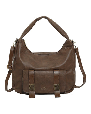 Τσάντα Ώμου BTB0014 - Καφέ