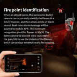 VSTARCAM smart κάμερα AF621DR, dual lens, αναγνώριση φωτιάς & καπνού, 2MP, WiFi, SD, PTZ, IP66