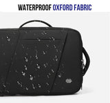 ARCTIC HUNTER τσάντα πλάτης B00345 με θήκη laptop 15.6", USB, 19-32L, μαύρη