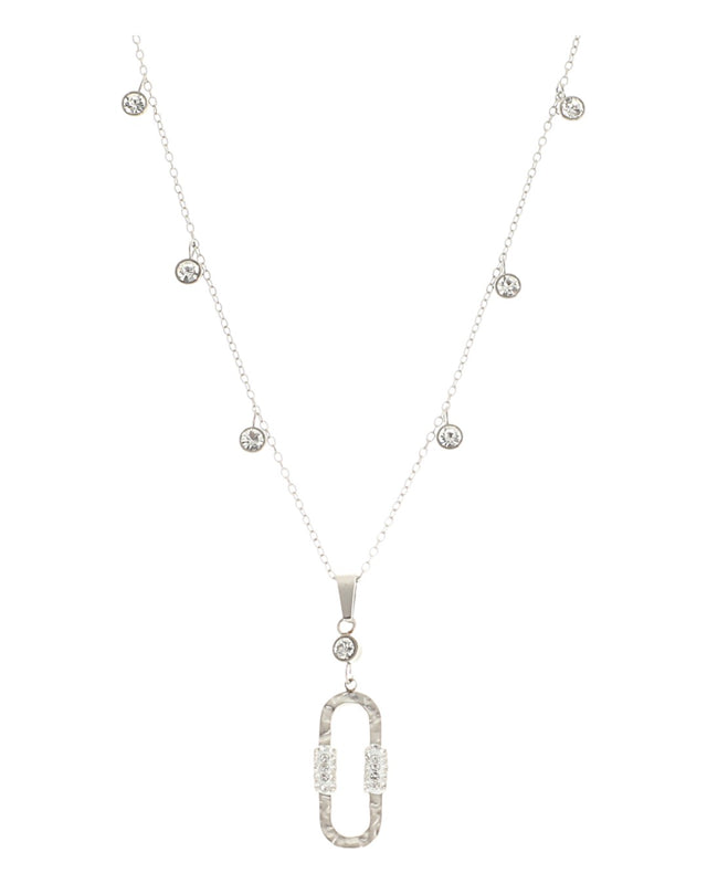 Κρεμαστό λαιμού JC-6601-4 - Ασημί