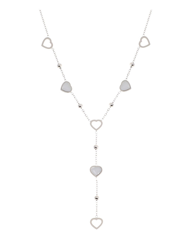 Κρεμαστό λαιμού JC-6601-6 - Ασημί