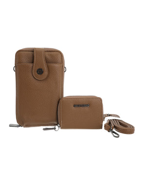 Τσαντάκι χιαστί  YC03055 - Khaki