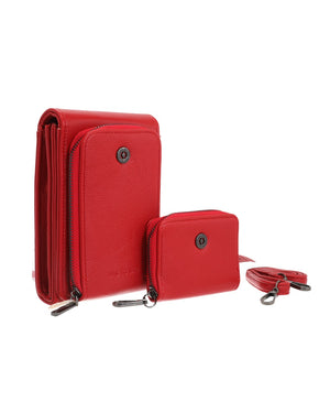 Τσαντάκι χιαστί  YC03057 - Κόκκινο