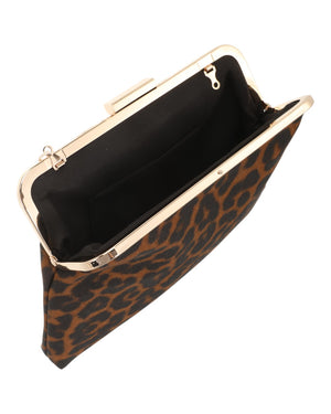 Τσάντα φάκελος clutch MD2518 - Animal Print