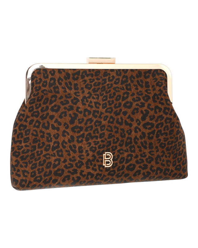 Τσάντα φάκελος clutch MD2518 - Καφέ