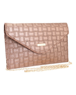 Τσάντα φάκελος clutch MD2525 - Ρόζ